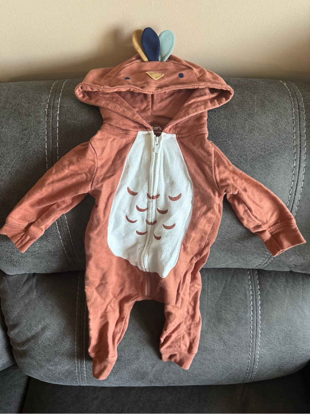 Turkey Hooded One-Piece